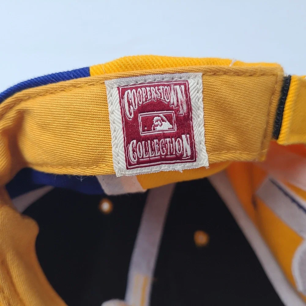 Kids Seattle Mariners Hat Adjustable 47 Brand Blue Yellow Cooperstown Trident